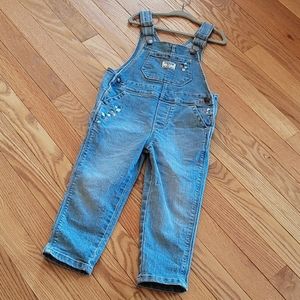 Denim overalls